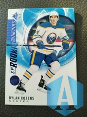 2020-21 UD SP Rookie Authentics Dylan Cozens #120 Rookie Buffalo Sabres